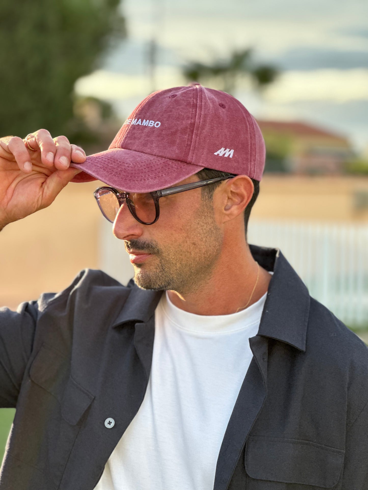 GORRA ROJA VINTAGE FULL DE MAMBO